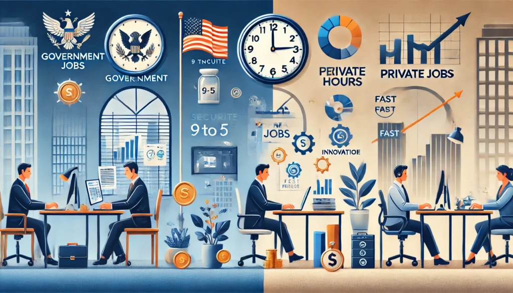 Government Jobs vs Private